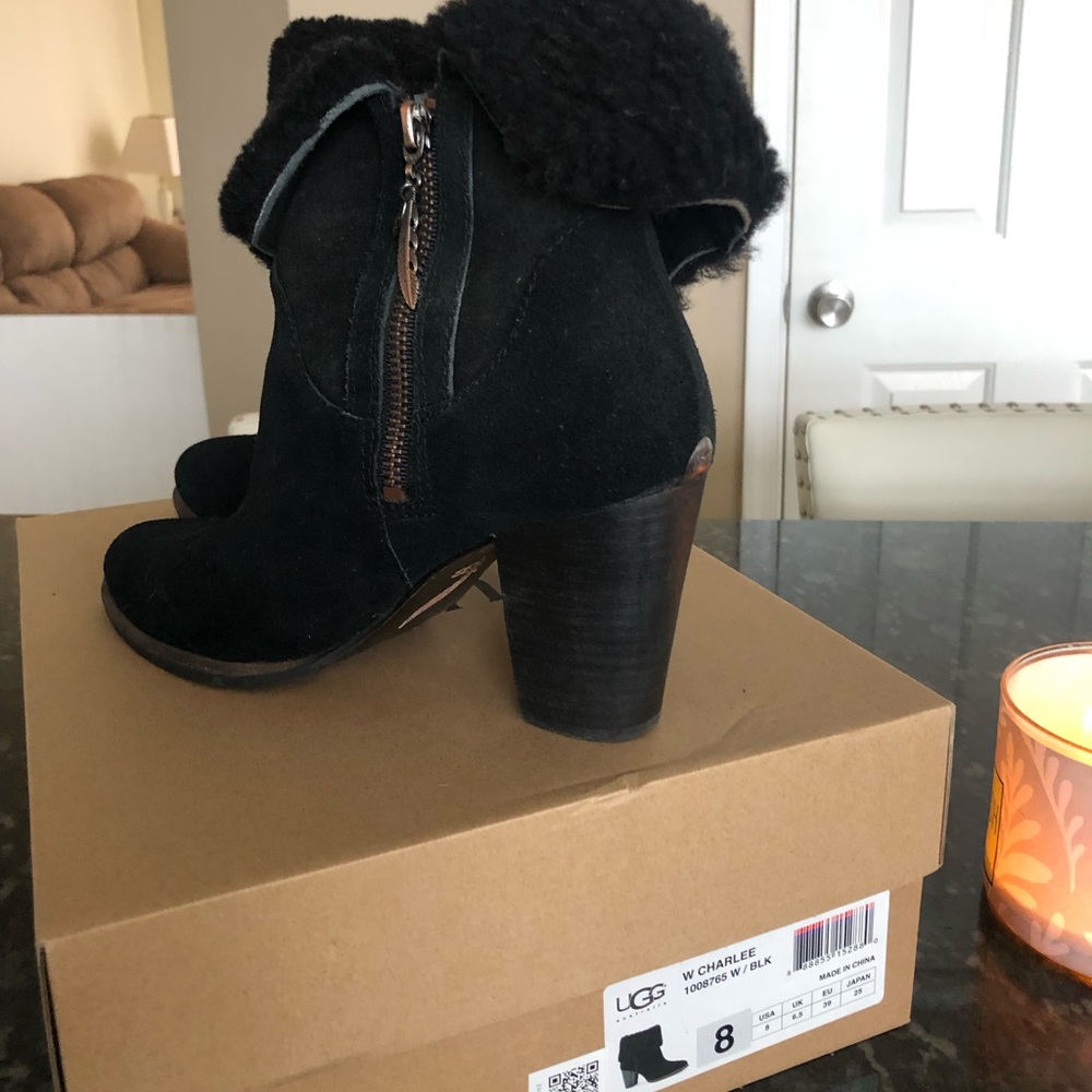Ugg black booties